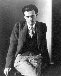 Photograph of Aldous Huxley
