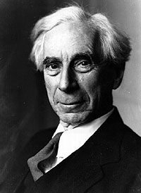 Photograph of Bertrand Russell