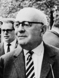Photograph of Theodor W. Adorno
