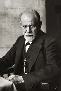 Photograph of Sigmund Freud